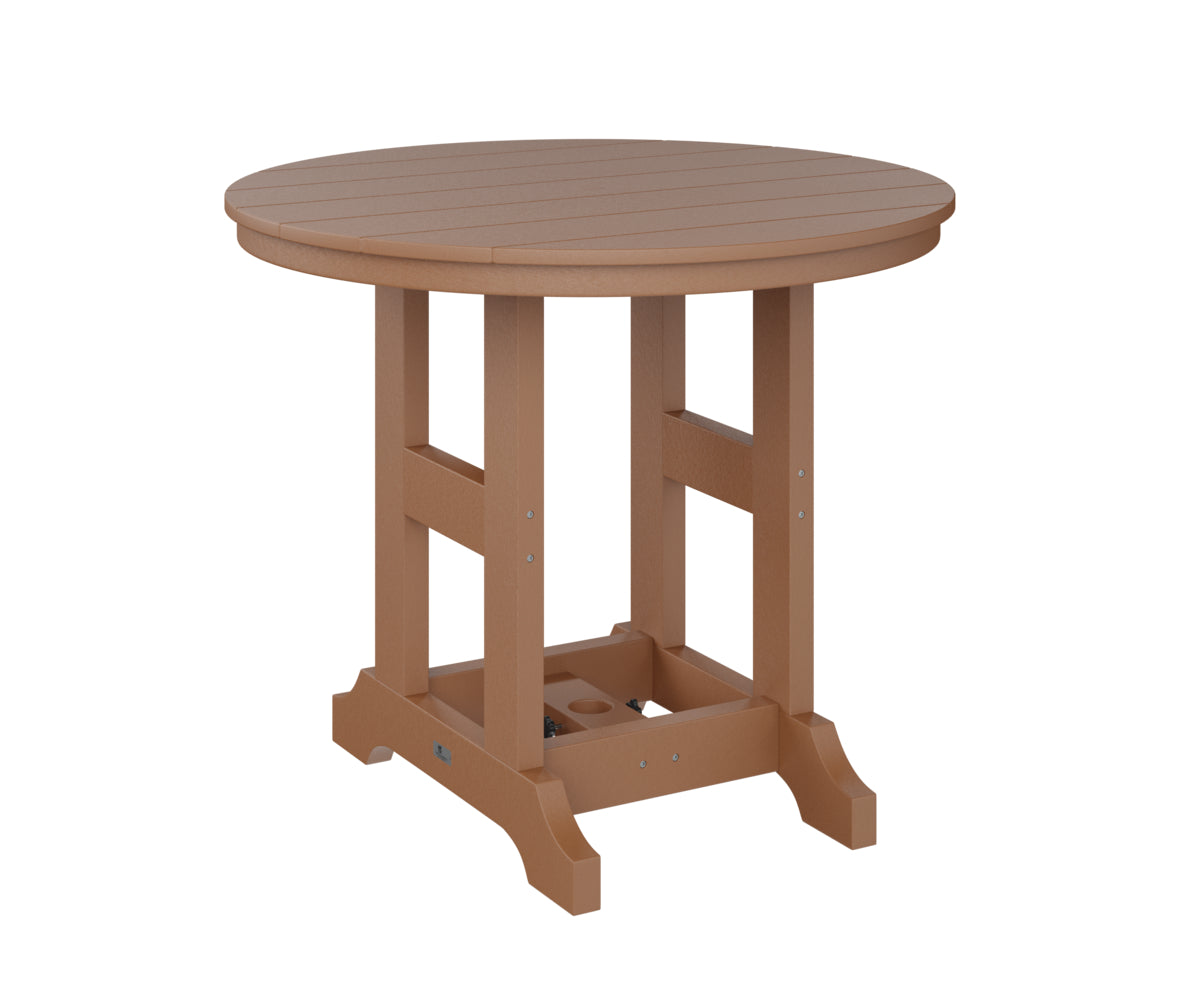 Berlin Gardens Garden Classic Outdoor Poly Lumber Round Dining Table