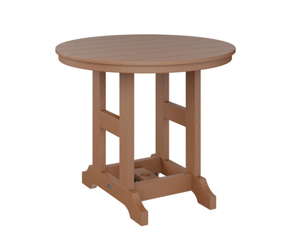 Berlin Gardens Garden Classic Outdoor Poly Lumber Round Dining Table