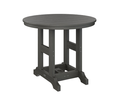 Berlin Gardens Garden Classic Outdoor Poly Lumber Round Counter Height Dining Table