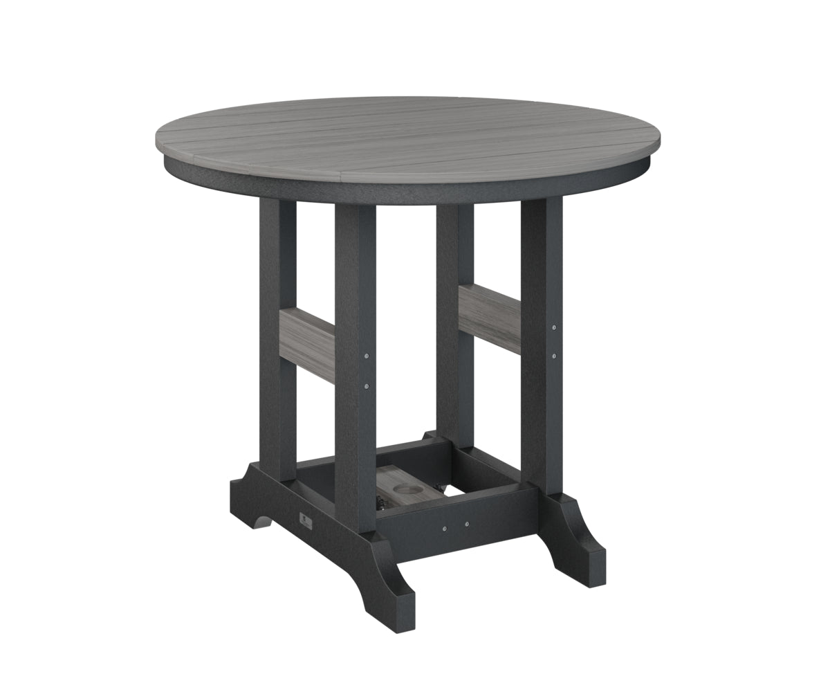 Berlin Gardens Garden Classic Outdoor Poly Lumber Round Dining Table