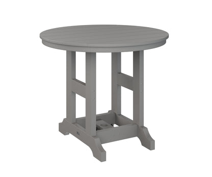 Berlin Gardens Garden Classic Outdoor Poly Lumber Round Counter Height Dining Table