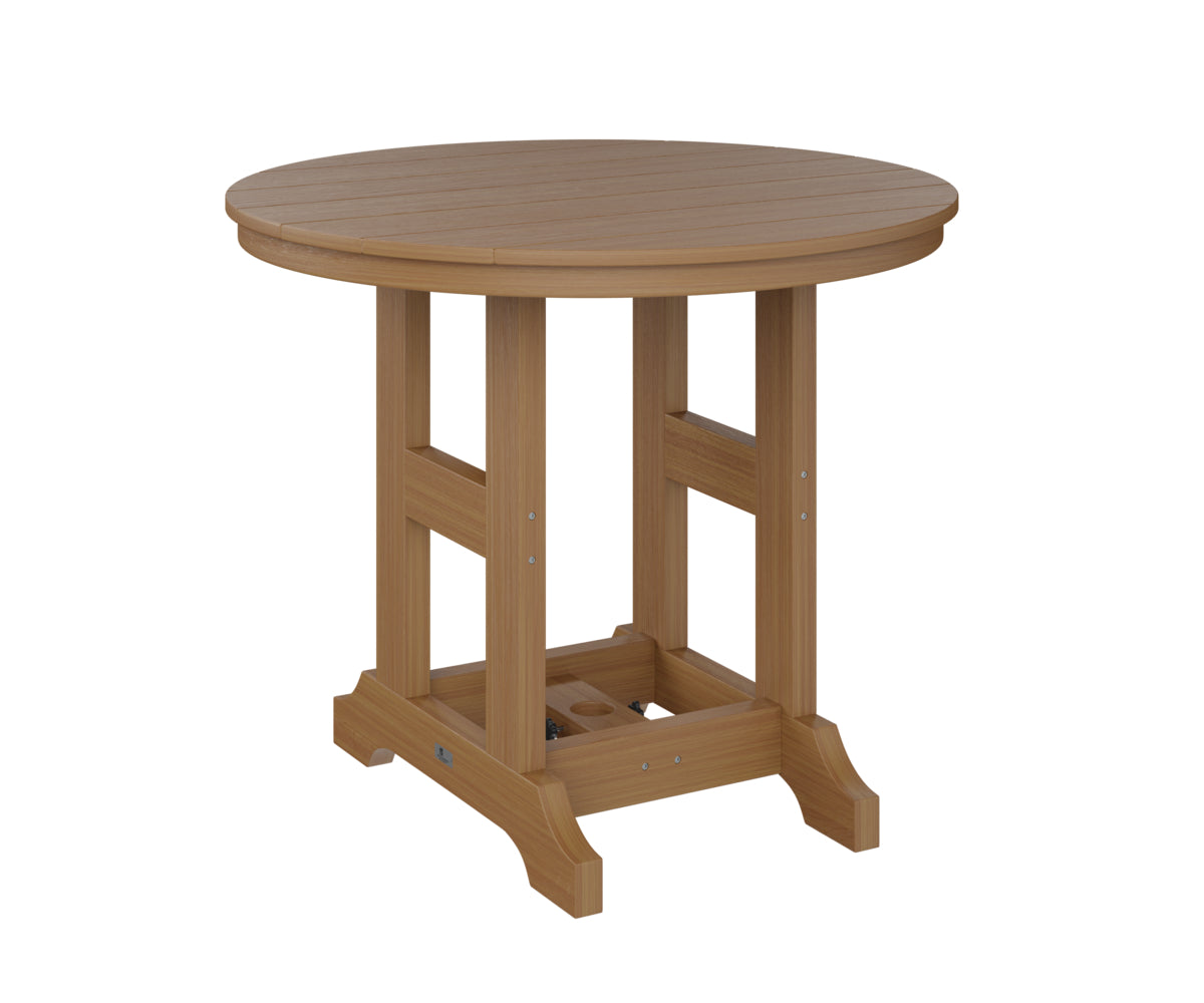 Berlin Gardens Garden Classic Outdoor Poly Lumber Round Dining Table