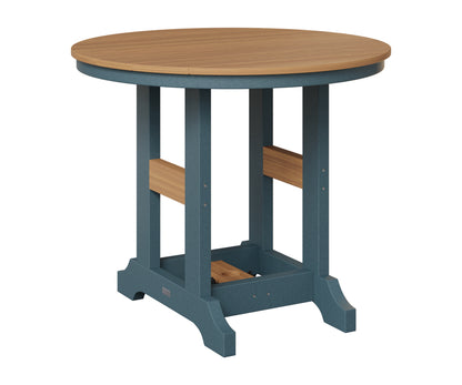 Berlin Gardens Garden Classic Outdoor Poly Lumber Round Dining Table