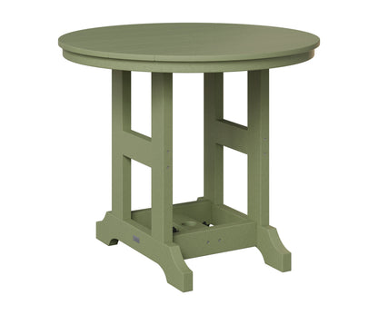 Berlin Gardens Garden Classic Outdoor Poly Lumber Round Dining Table