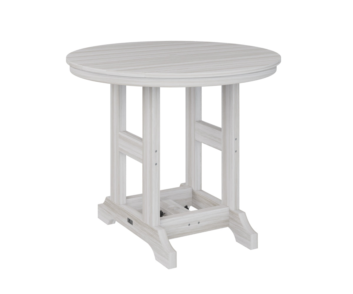 Berlin Gardens Garden Classic Outdoor Poly Lumber Round Counter Height Dining Table