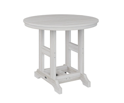 Berlin Gardens Garden Classic Outdoor Poly Lumber Round Counter Height Dining Table