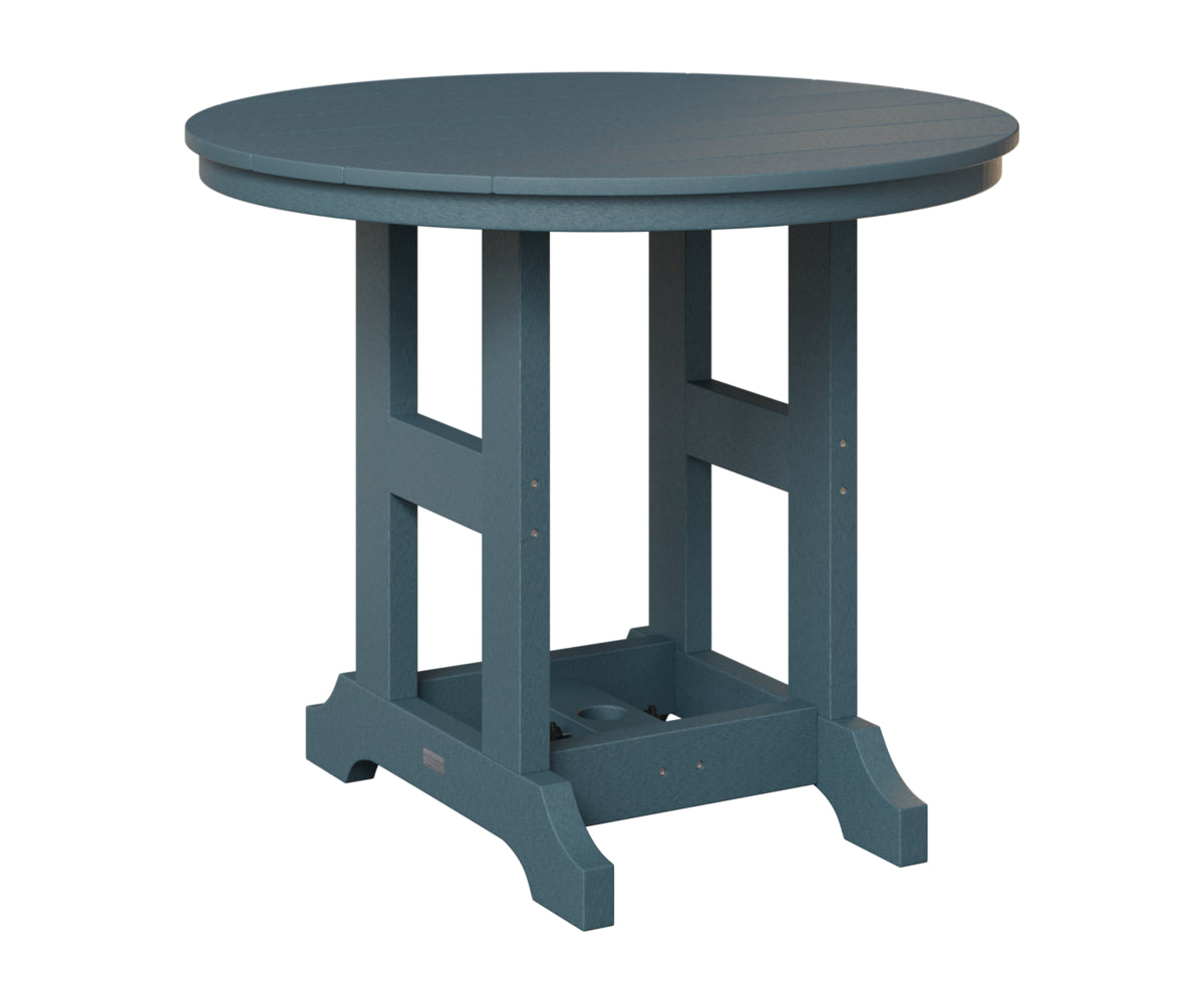 Berlin Gardens Garden Classic Outdoor Poly Lumber Round Dining Table