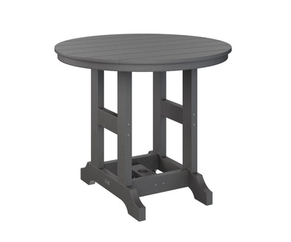 Berlin Gardens Garden Classic Outdoor Poly Lumber Round Dining Table