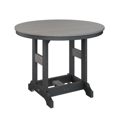 Berlin Gardens Garden Classic Outdoor Poly Lumber Round Bar Table