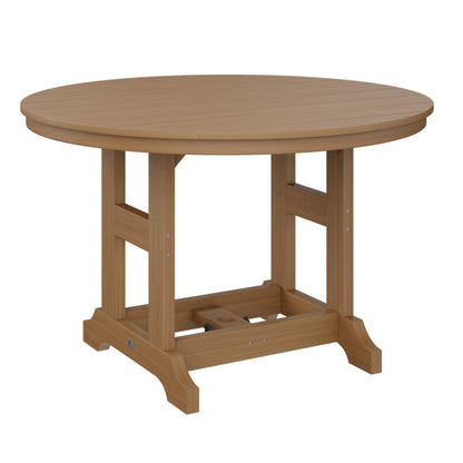 Berlin Gardens Garden Classic Outdoor Poly Lumber Round Bar Table