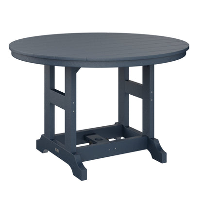 Berlin Gardens Garden Classic Outdoor Poly Lumber Round Bar Table