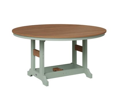 Berlin Gardens Garden Classic Outdoor Poly Lumber Round Bar Table