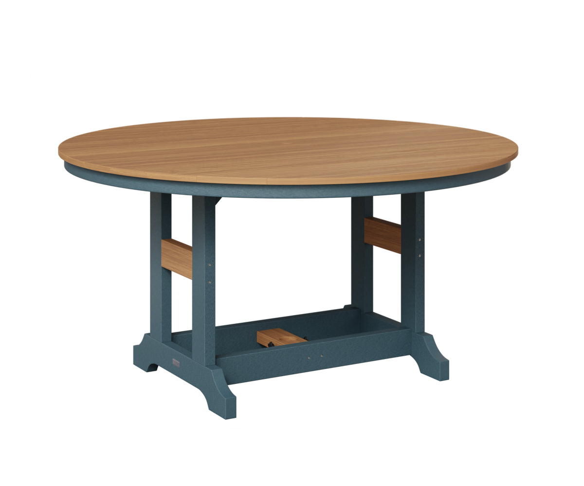 Berlin Gardens Garden Classic Outdoor Poly Lumber Round Counter Height Dining Table