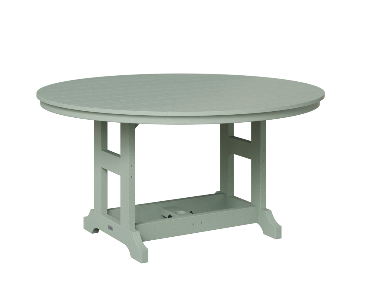 Berlin Gardens Garden Classic Outdoor Poly Lumber Round Dining Table