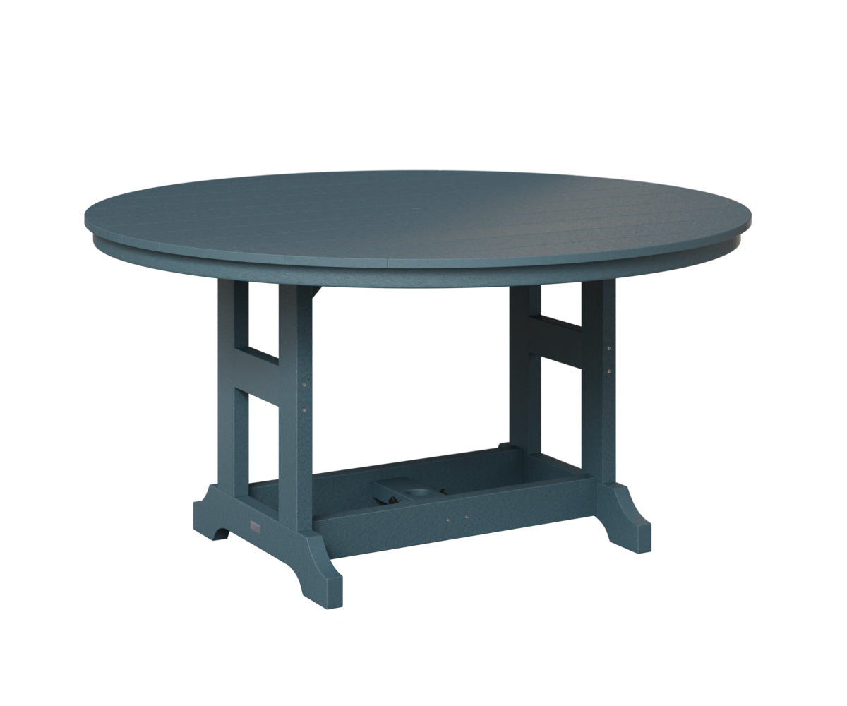 Berlin Gardens Garden Classic Outdoor Poly Lumber Round Dining Table