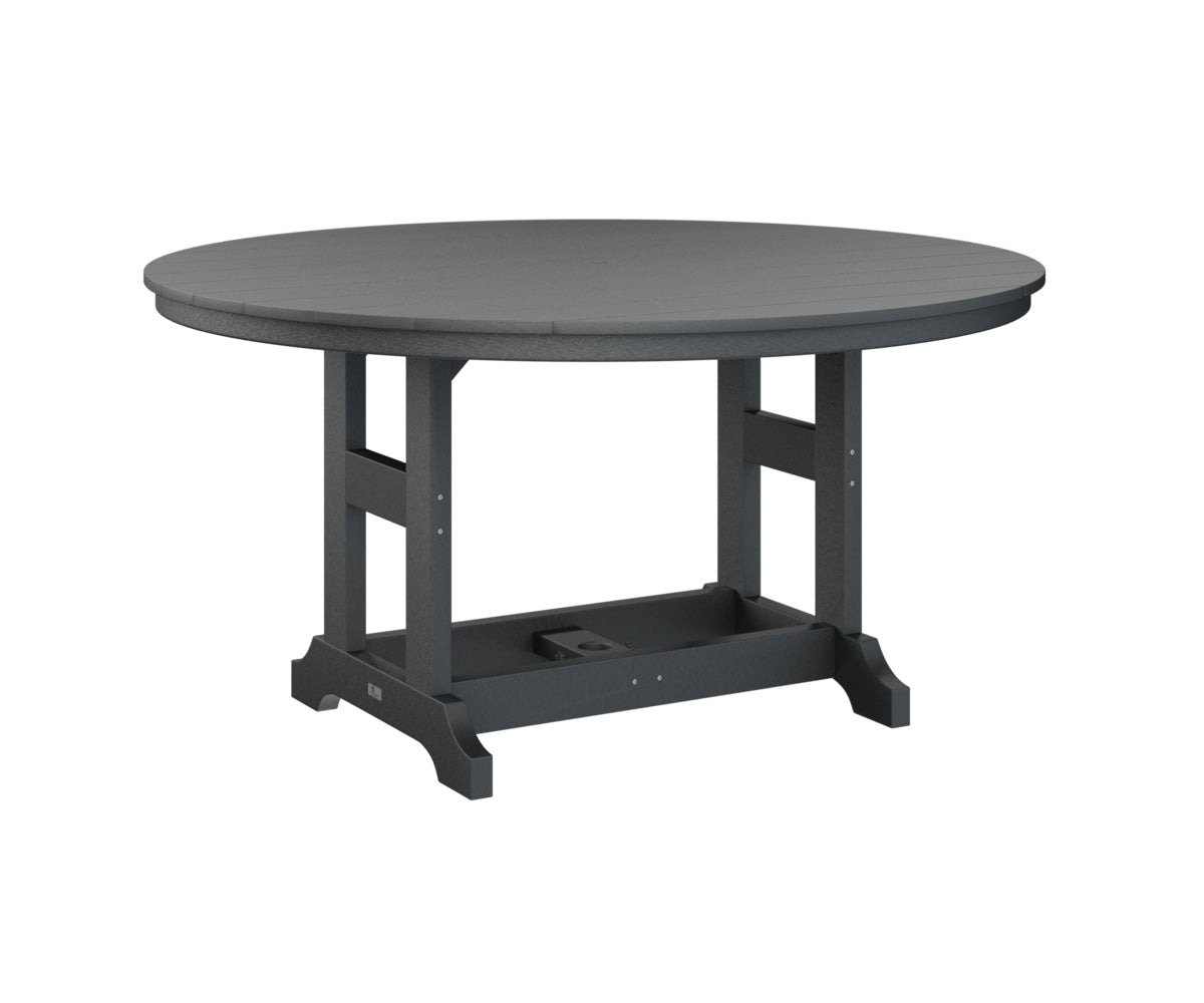 Berlin Gardens Garden Classic Outdoor Poly Lumber Round Dining Table
