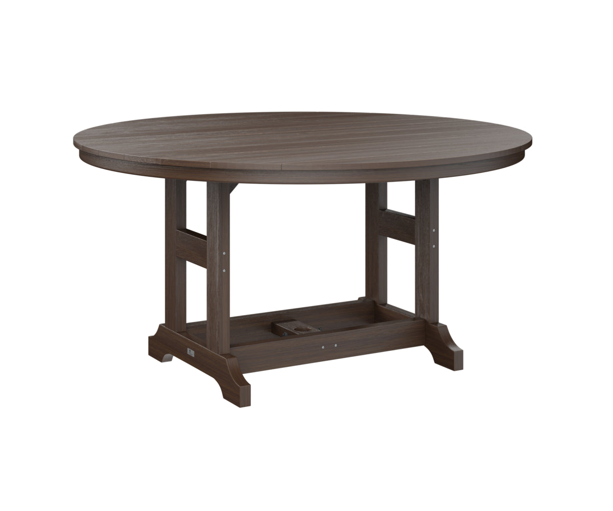 Berlin Gardens Garden Classic Outdoor Poly Lumber Round Dining Table