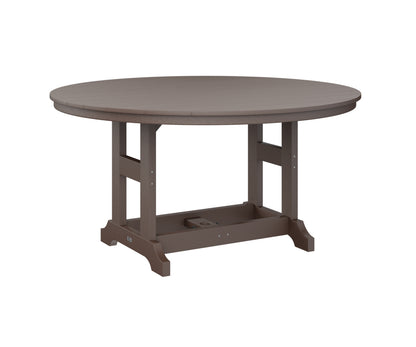 Berlin Gardens Garden Classic Outdoor Poly Lumber Round Bar Table