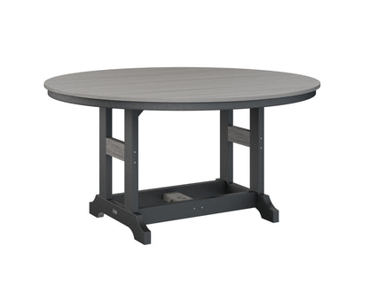 Berlin Gardens Garden Classic Outdoor Poly Lumber Round Bar Table