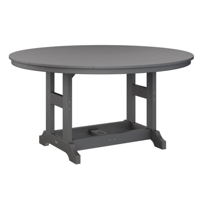 Berlin Gardens Garden Classic Outdoor Poly Lumber Round Bar Table