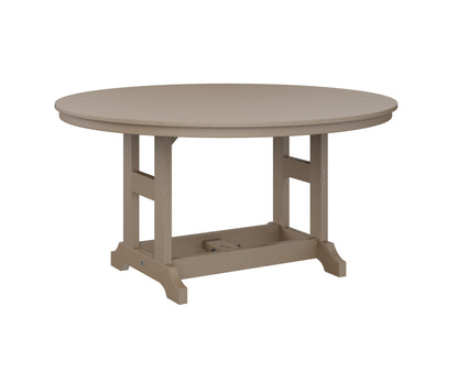 Berlin Gardens Garden Classic Outdoor Poly Lumber Round Dining Table