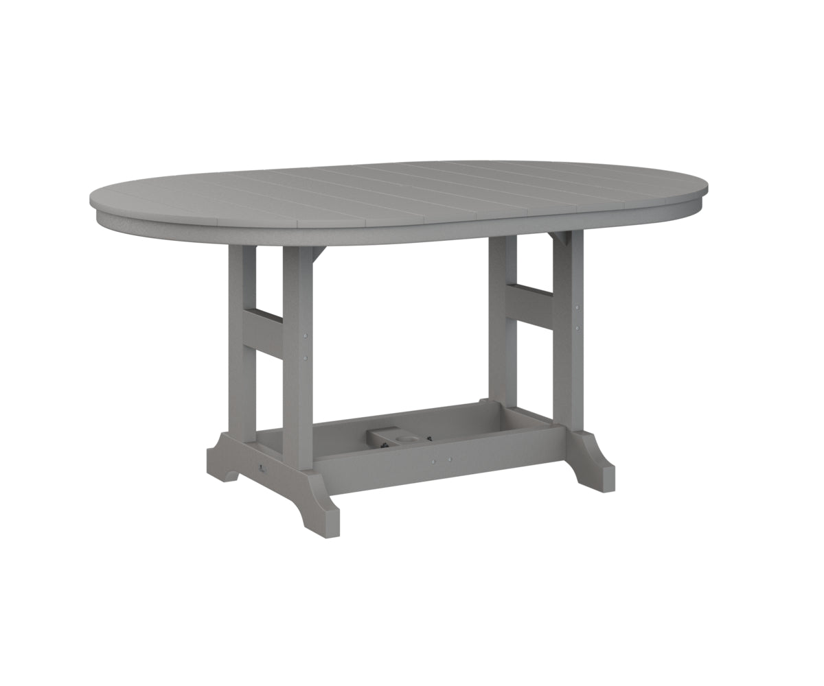 Berlin Gardens Garden Classic Outdoor Poly Lumber 64″ Oblong Dining Table