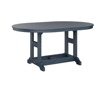 Berlin Gardens Garden Classic Outdoor Poly Lumber 64″ Oblong Dining Table