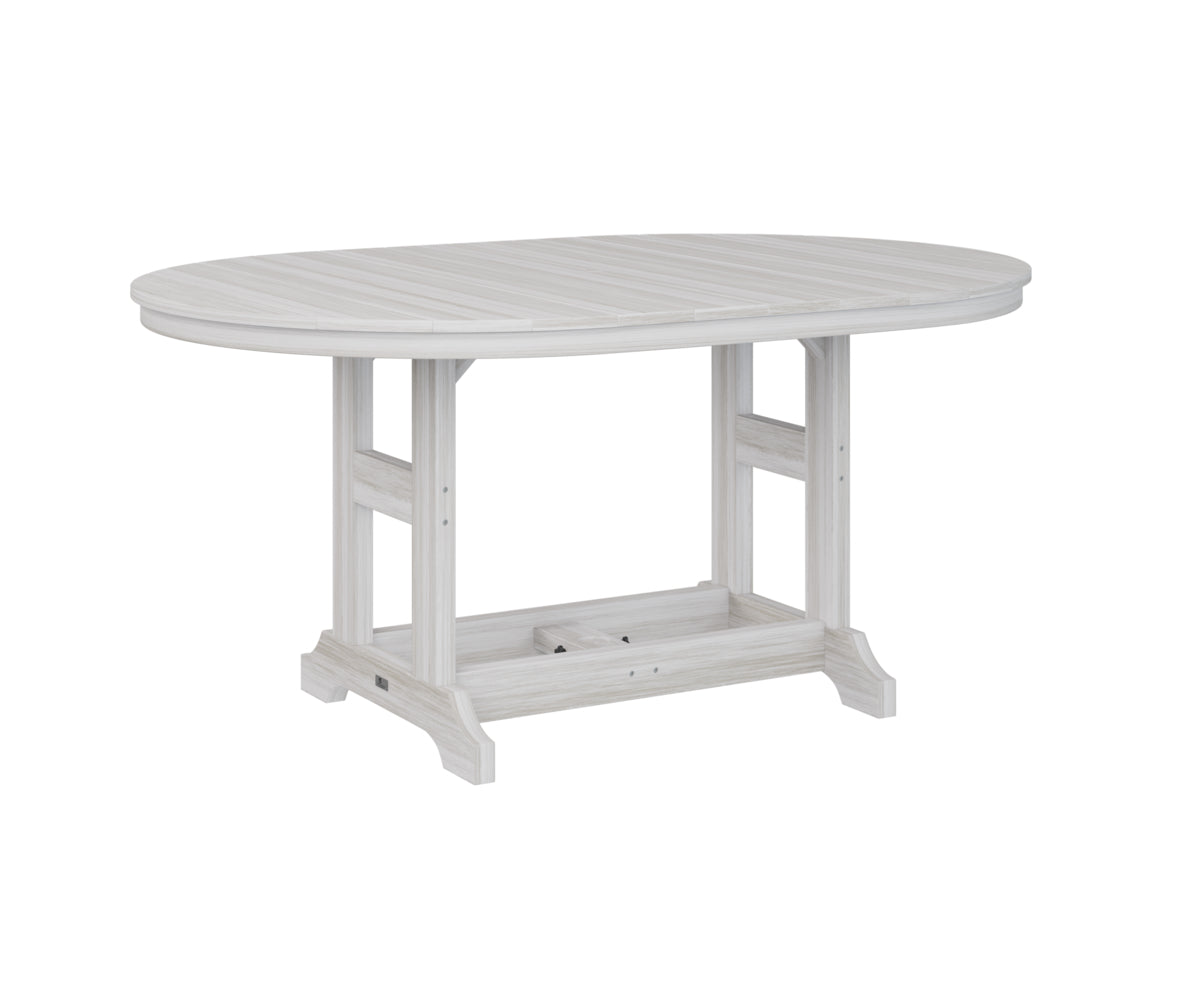Berlin Gardens Garden Classic Outdoor Poly Lumber 64″ Oblong Dining Table