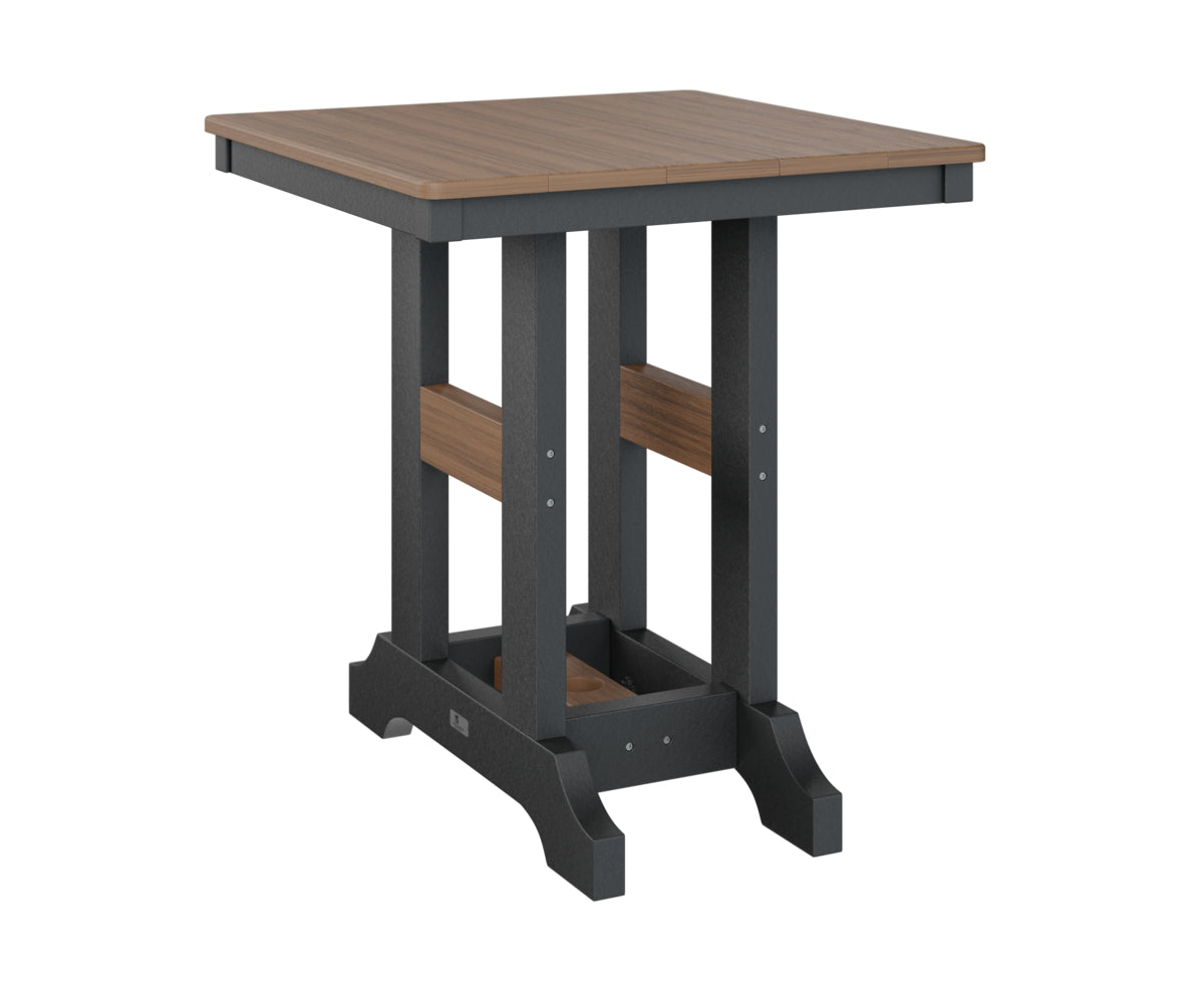 Berlin Gardens Garden Classic Outdoor Poly Lumber Square Bar Table
