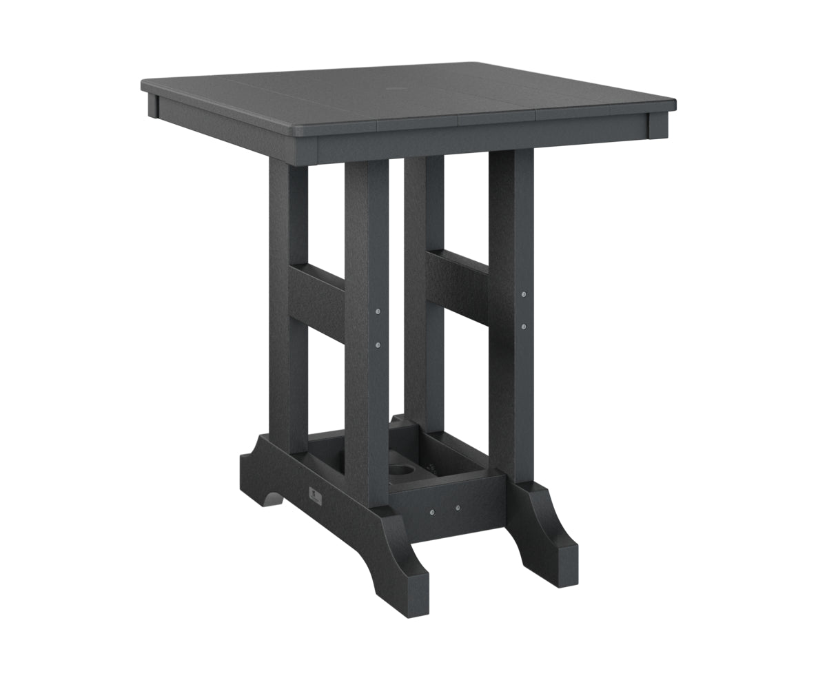 Berlin Gardens Garden Classic Outdoor Poly Lumber Square Bar Table