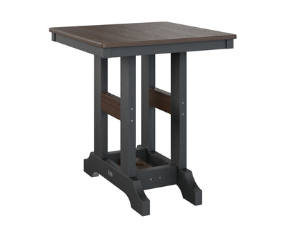 Berlin Gardens Garden Classic Outdoor Poly Lumber Square Bar Table