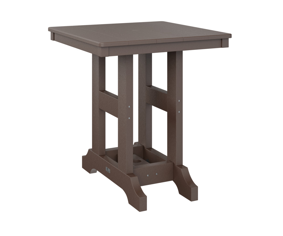 Berlin Gardens Garden Classic Outdoor Poly Lumber Square Counter Height Dining Table