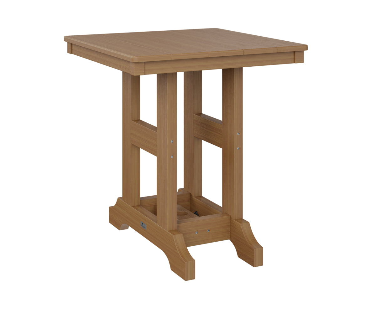Berlin Gardens Garden Classic Outdoor Poly Lumber Square Dining Table