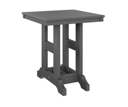 Berlin Gardens Garden Classic Outdoor Poly Lumber Square Bar Table
