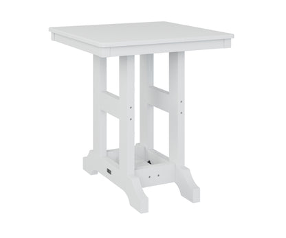 Berlin Gardens Garden Classic Outdoor Poly Lumber Square Bar Table