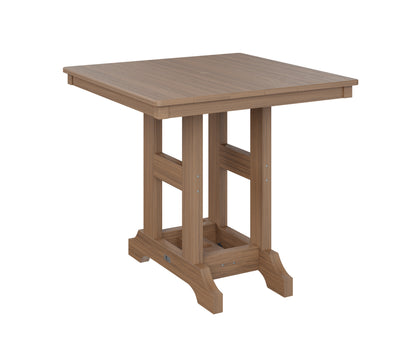 Berlin Gardens Garden Classic Outdoor Poly Lumber Square Bar Table
