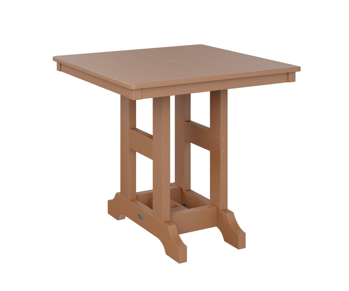 Berlin Gardens Garden Classic Outdoor Poly Lumber Square Counter Height Dining Table