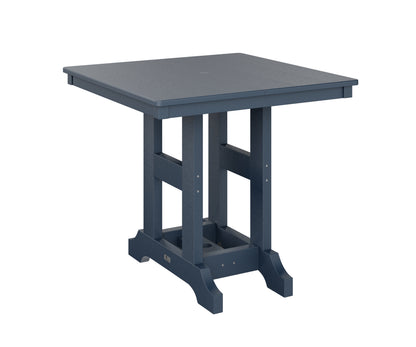 Berlin Gardens Garden Classic Outdoor Poly Lumber Square Bar Table