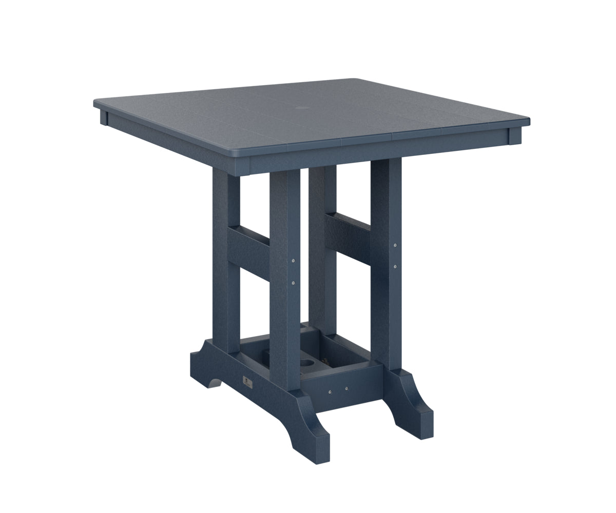 Berlin Gardens Garden Classic Outdoor Poly Lumber Square Counter Height Dining Table