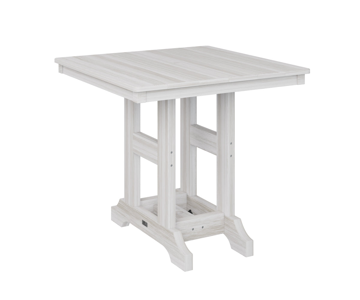Berlin Gardens Garden Classic Outdoor Poly Lumber Square Bar Table