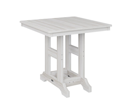 Berlin Gardens Garden Classic Outdoor Poly Lumber Square Bar Table