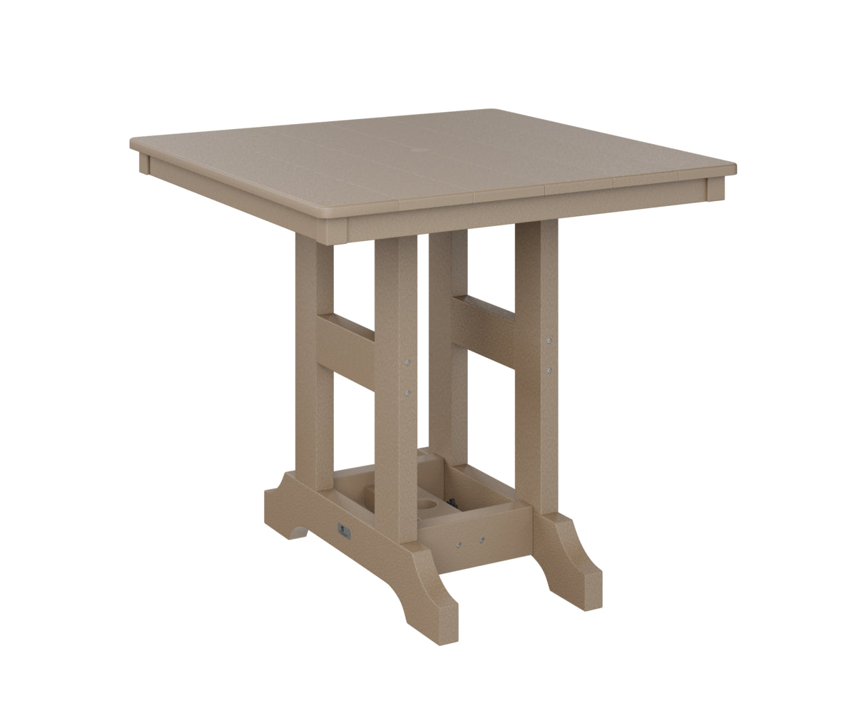 Berlin Gardens Garden Classic Outdoor Poly Lumber Square Dining Table
