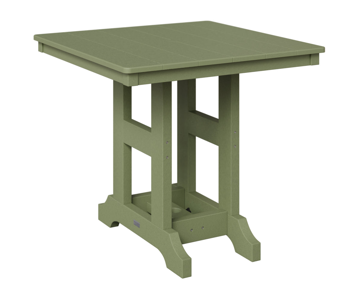 Berlin Gardens Garden Classic Outdoor Poly Lumber Square Counter Height Dining Table