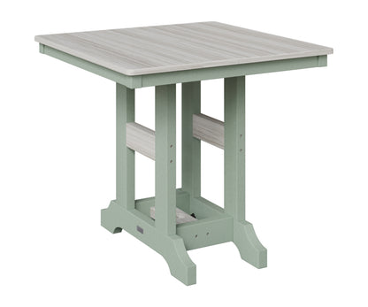 Berlin Gardens Garden Classic Outdoor Poly Lumber Square Counter Height Dining Table