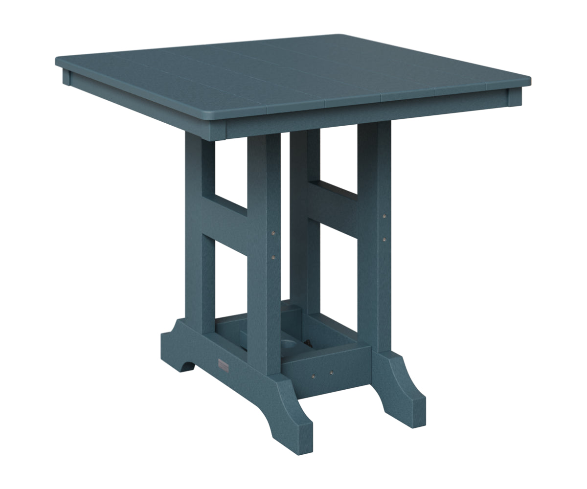 Berlin Gardens Garden Classic Outdoor Poly Lumber Square Counter Height Dining Table