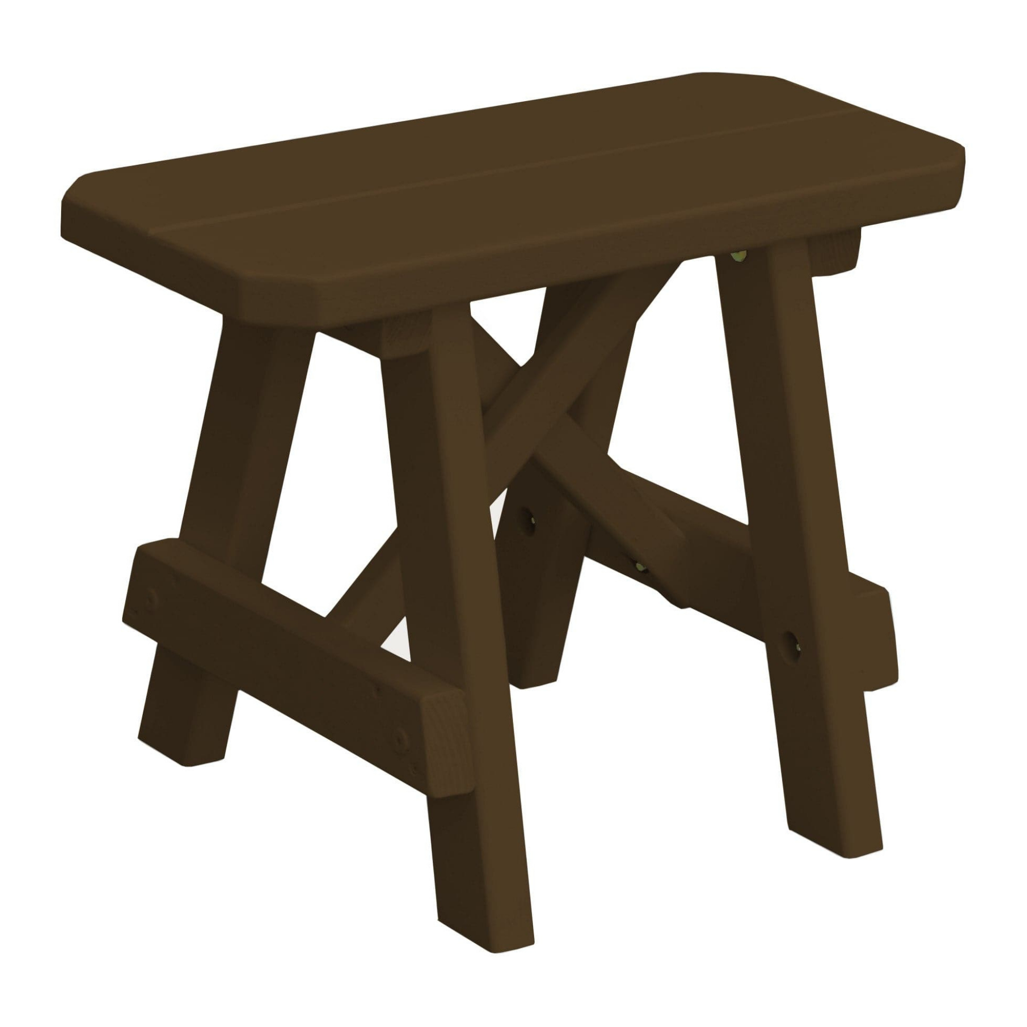 Keystone Amish Co. Wooden Outdoor Dining Bench