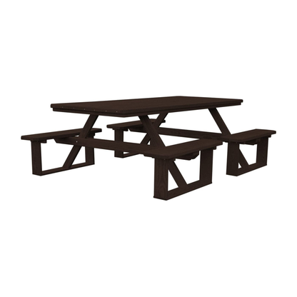 Keystone Amish Co. Pressure Treated Walk-In Picnic Table
