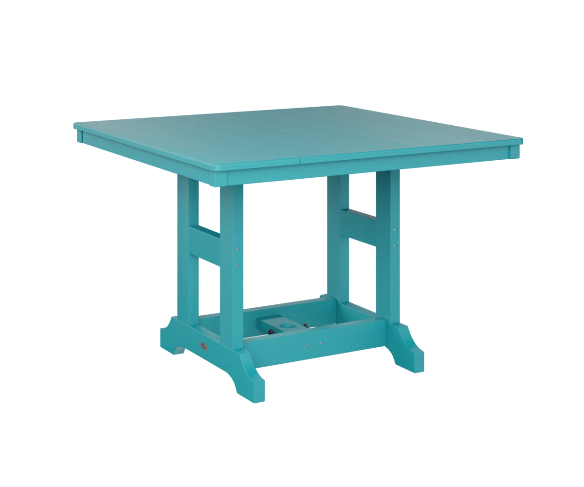 Berlin Gardens Garden Classic Outdoor Poly Lumber Square Bar Table