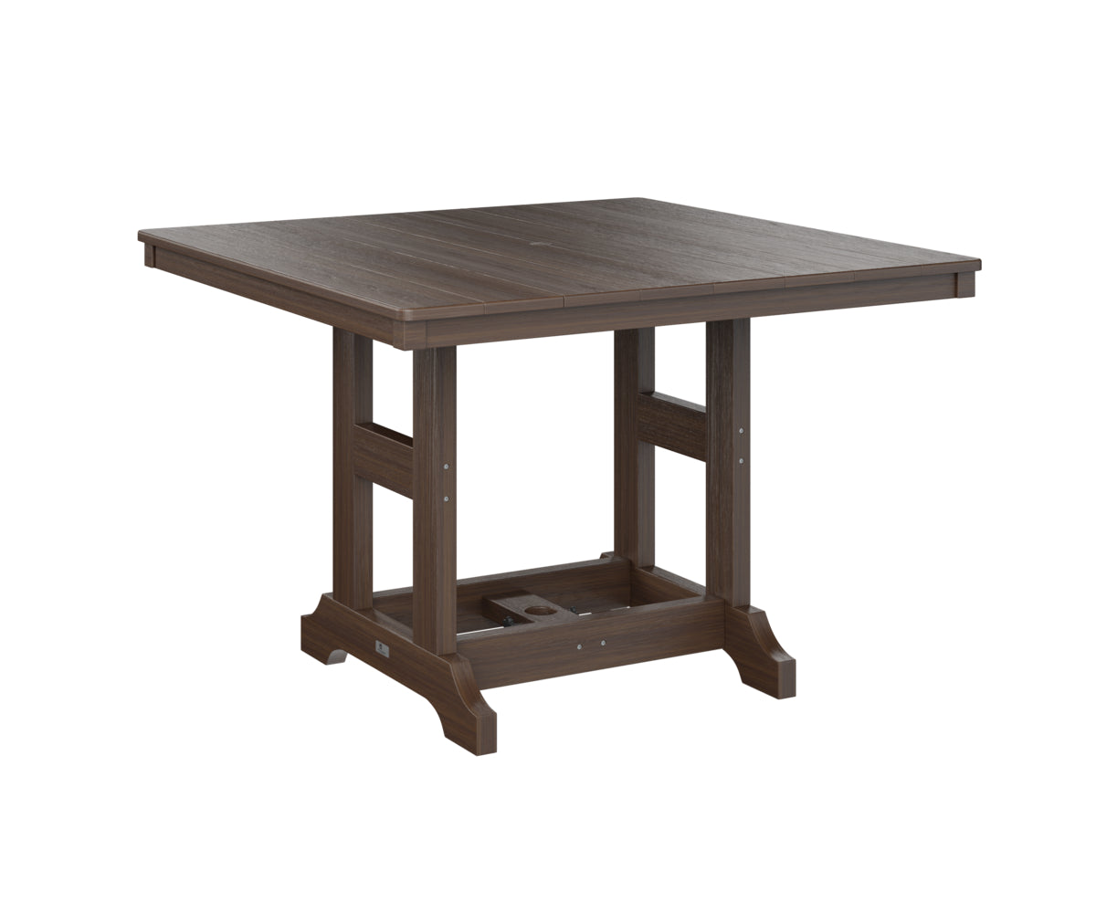 Berlin Gardens Garden Classic Outdoor Poly Lumber Square Counter Height Dining Table