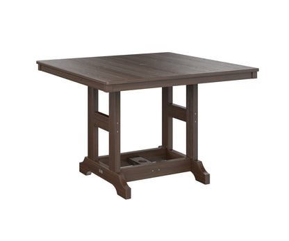 Berlin Gardens Garden Classic Outdoor Poly Lumber Square Counter Height Dining Table